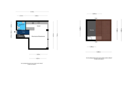 Floorplan - West 49P, 1633 JD Avenhorn